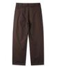 BAKKEN Double-Pleat Regular Tapered Cotton Chino Pants Bk8919_Brown