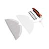 Sweeping Robot Accessories Kit Main Brush Filter Side Brush Duster Cloth Replacement for Xiaomi