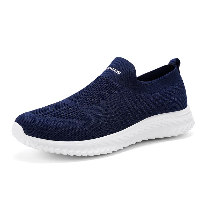 Men Shoes Lightweight Sneakers Men Fashion Running Shoes Breathable Slip On Wear-Resistant Men Sneakers Zapatillas