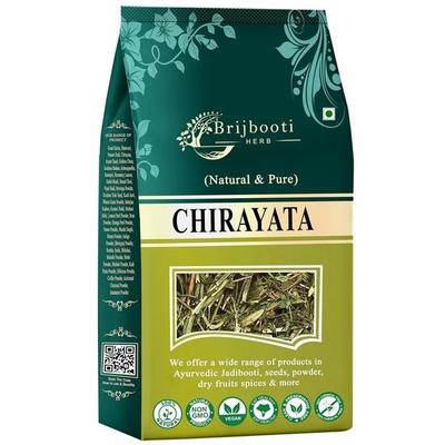 Brijbooti Kirayata Chirata - 200 grammi - Chirayata - Kalmegh | Bastoncini Amari | Puro e Naturale