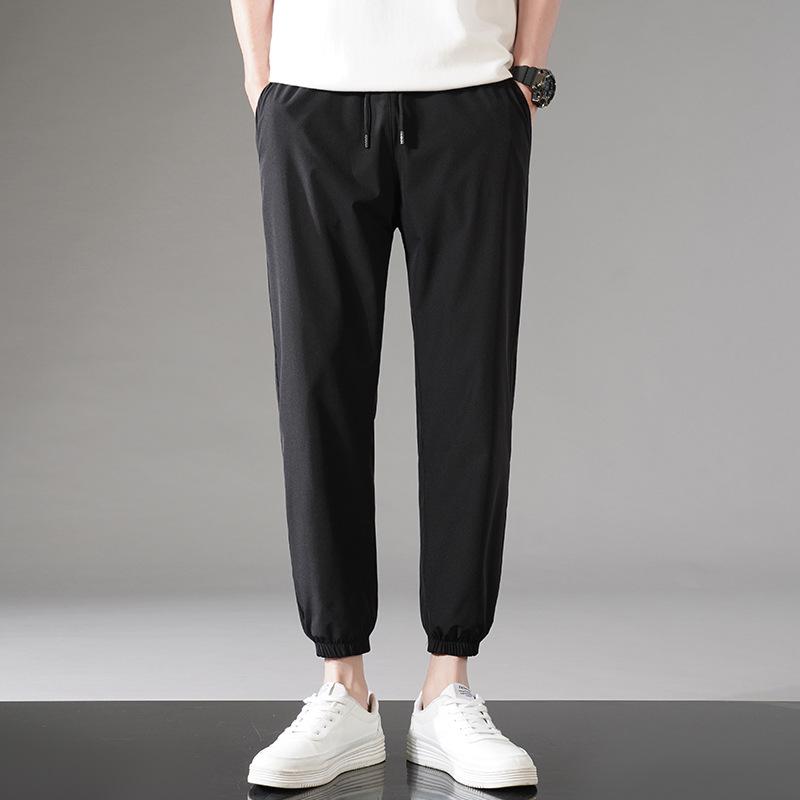 

Мужские летние быстросохнущие широкие повседневные брюки прямого кроя 8XL