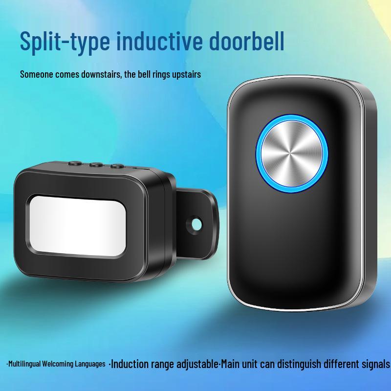 Welcome Sensor Alarm for Store Entrances – Voice Prompt Greeter for Commercial Spaces and Supermarkets