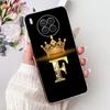 For Huawei Nova 8i Case Honor 50 Lite New Crown Letters Cover Clear Silicone Soft Slim Phone Case For Honor 50 Lite Nova8i Shell