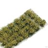 2 Bushy Tufts Lowland Shrubs Tuft Model Kit Resin Static Scenery for Train Landscape Railway