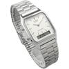 [Casio] CASIO Analog-Digital Quartz Watch Vintage Series AQ-230A-7DMQ Unisex Dual Time White Overseas Model [Parallel Import]