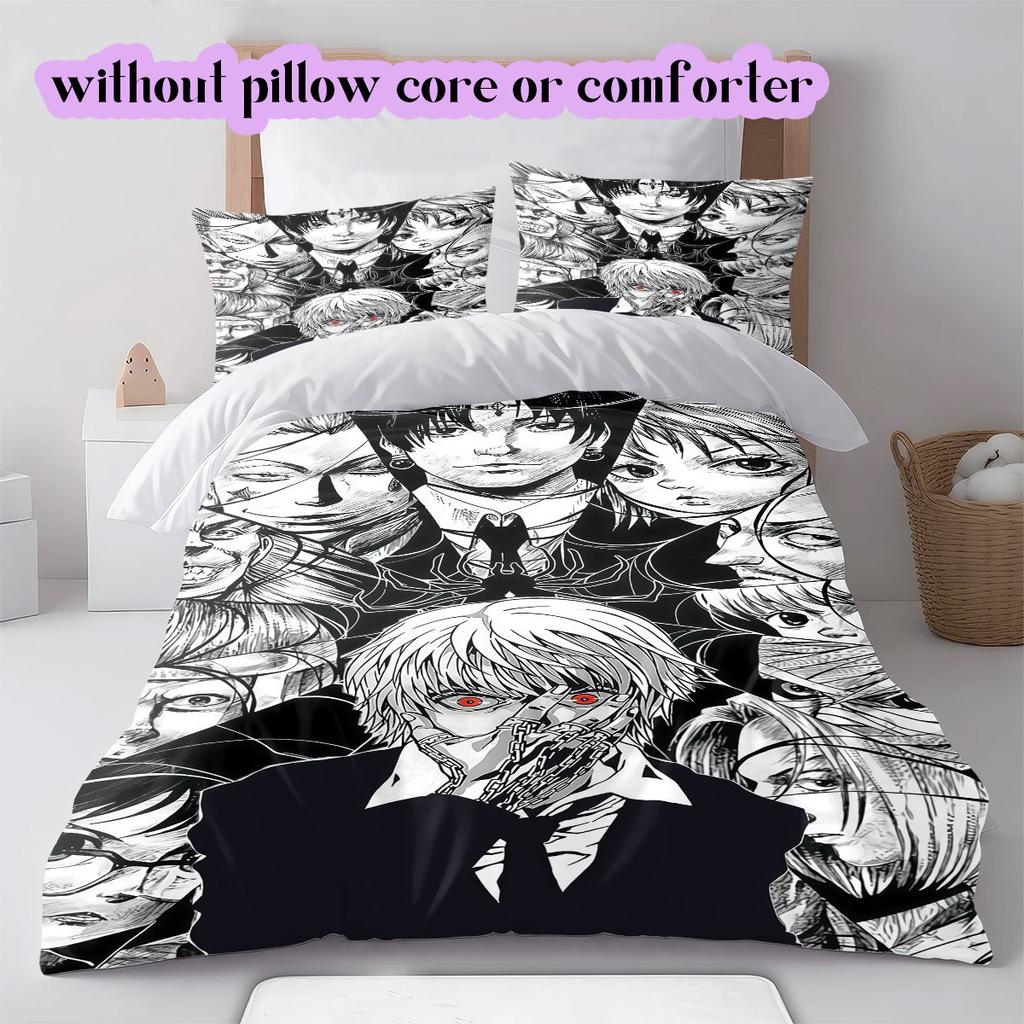Hunter Exam Approved Hunter x Hunter Printed Duvet Cover and Bedding Set, Various Sizes