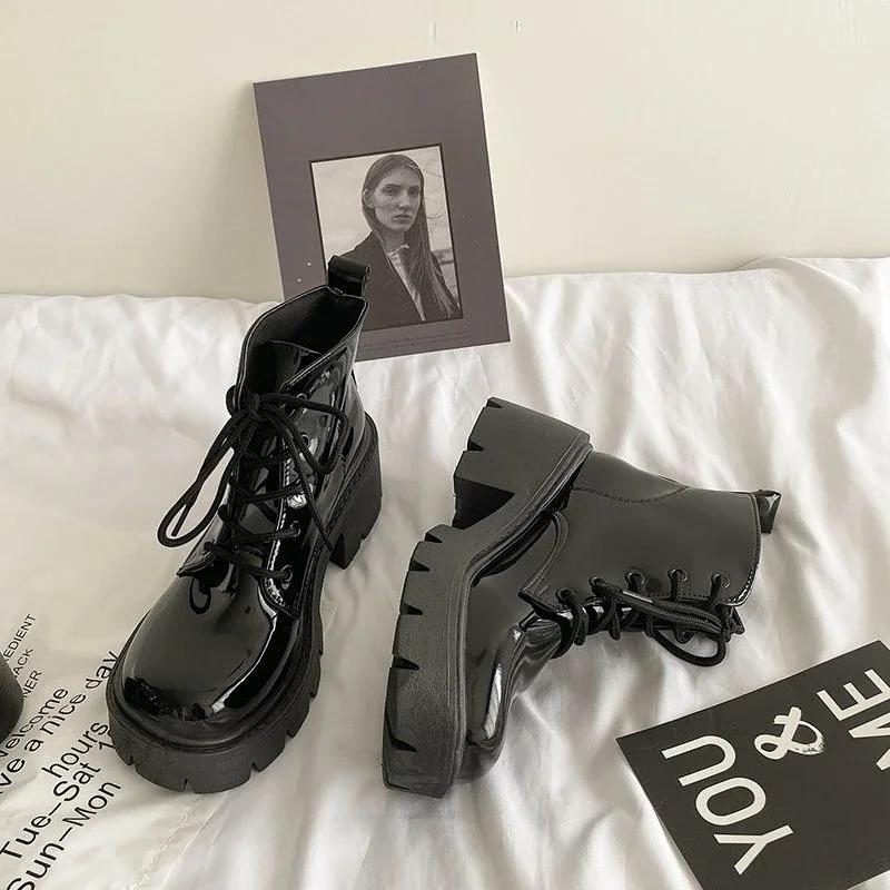 New In Heeled Woman Short Shoes Very High Heels Autumn Booties Winter 2025 Ankle Boots for Women Footwear Trend Boot Sale Pu Y2k