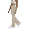 Damen High Waist Wide Leg Hose mit Taschen Weicher Dehnbarer Stoff Geeignet für Yoga Workout Freizeitkleidung und Loungewear