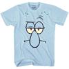 Offizielles SpongeBob Schwammkopf Thaddäus Gesicht 100% Baumwolle T-Shirt Herren T-Shirts Oberteil
