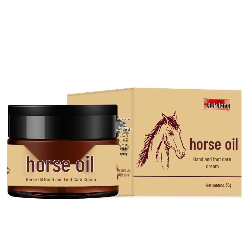 Jiufutang Horse Oil Hand & Foot Anti-Chapping Cream 35g 35g