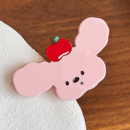 Hairpin Cartoon Style Hair Clip with Stable Grip Durable Acetate Cute Hairpin for Girls Photography Accessories