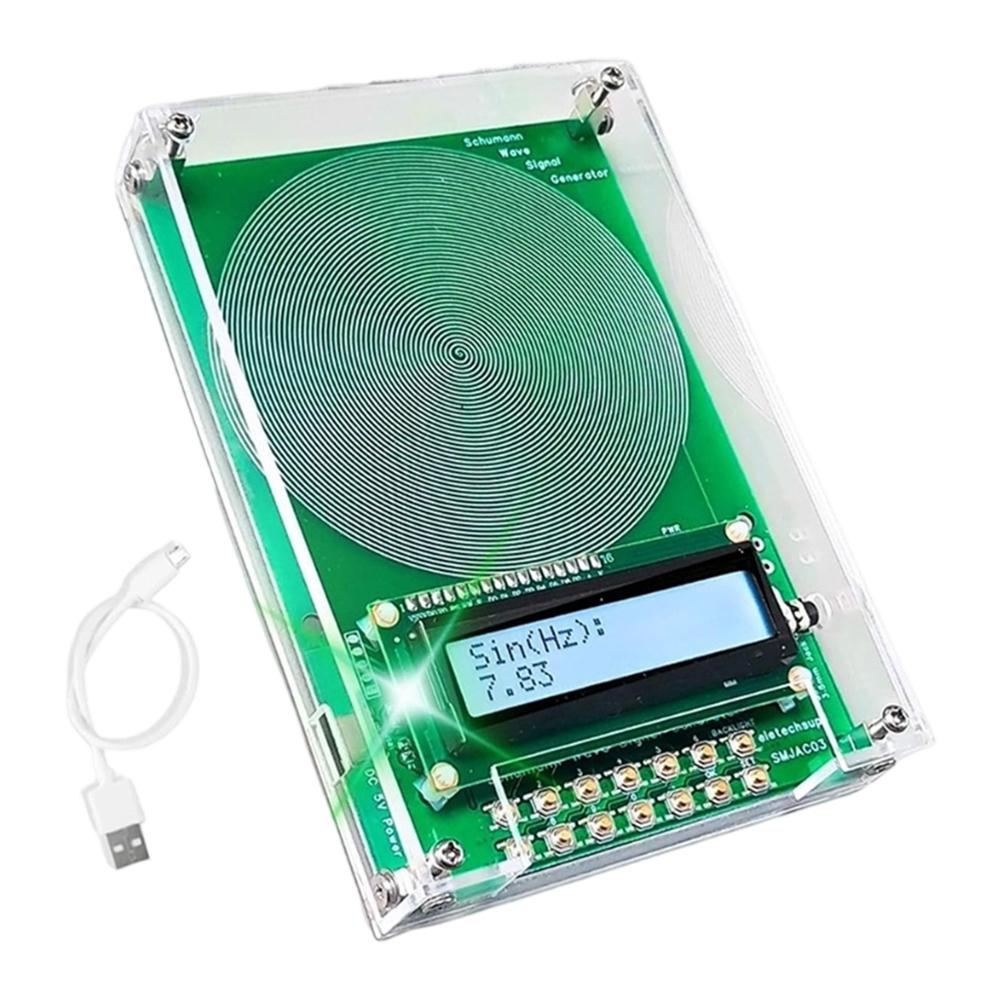 Adjustable 0.1Hz-30kHz Range 7.83Hz Resonance Portable Travel Friendly