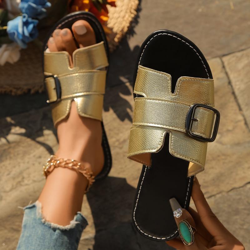 Women's Spring and Summer New Large Size Women's Shoes Sandals Fashion Flat Women's Sandals in Stock