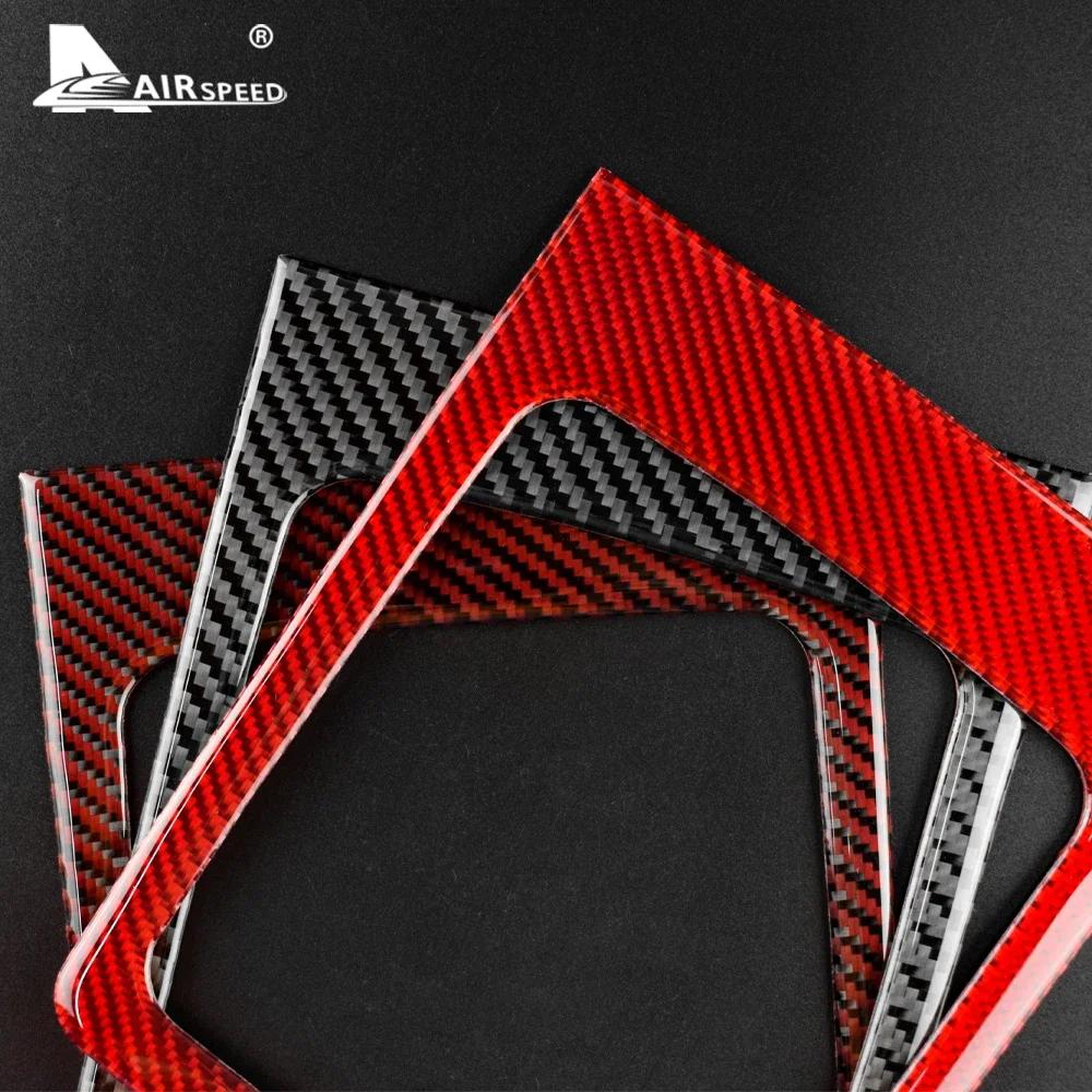 Carbon Fiber Dashboard Trim for Mitsubishi Lancer 2008-2015 Interior Gear Shift Panel Decor