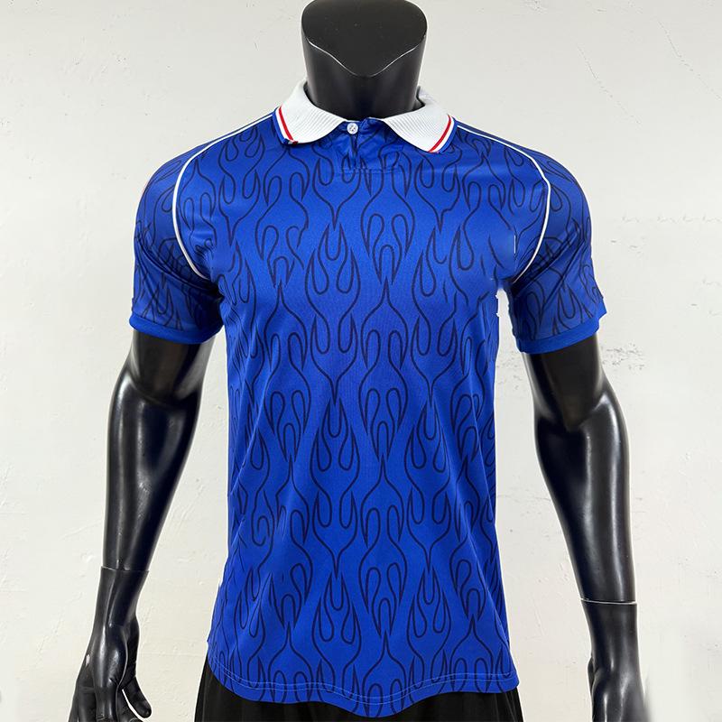 Retro 1998 Japan Home Football Jersey S синий