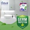 Odonil Neem Toilet Freshener Blocks 192g (48g X 4) Long Lasting Lavender Jasmine Fragrance Germ Protection