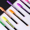 Set de stylos gel colorés Stylo marqueur couleur néon 1,0 mm pour enfants Étudiants Adultes Écriture Dessin Livres de coloriage Journaling Bureau École Papeterie Supp