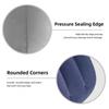 Inflatable Cushion Pillow Lightweight Portable Triangular Wedge Pillow with Dual Inflation Mode Built-in Pump Posture Support