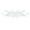 For SYM CRUISYM250 Cruisym250 2025 Honeycomb Laser Headlight Film Smoked Black Taillight Film Sticker Modification Accessories
