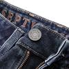 Septwolves Men's Lycra Washed Straight-Leg Jeans