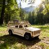 1 Wooden 3D Puzzle Travel Van DO-IT-YOURSELF Wooden Assembly Miniature Imaginative Holiday Decor Present Perfect Ideal for Family Assembly