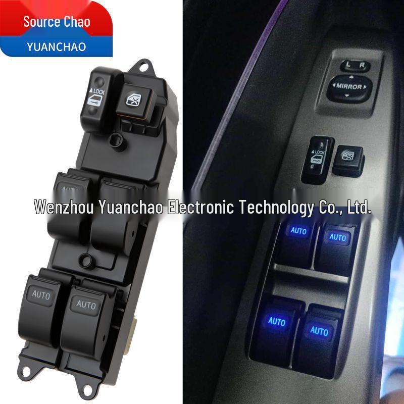 Modified Power Window Switch for Toyota Corolla, Camry, and Prius 84820-12480