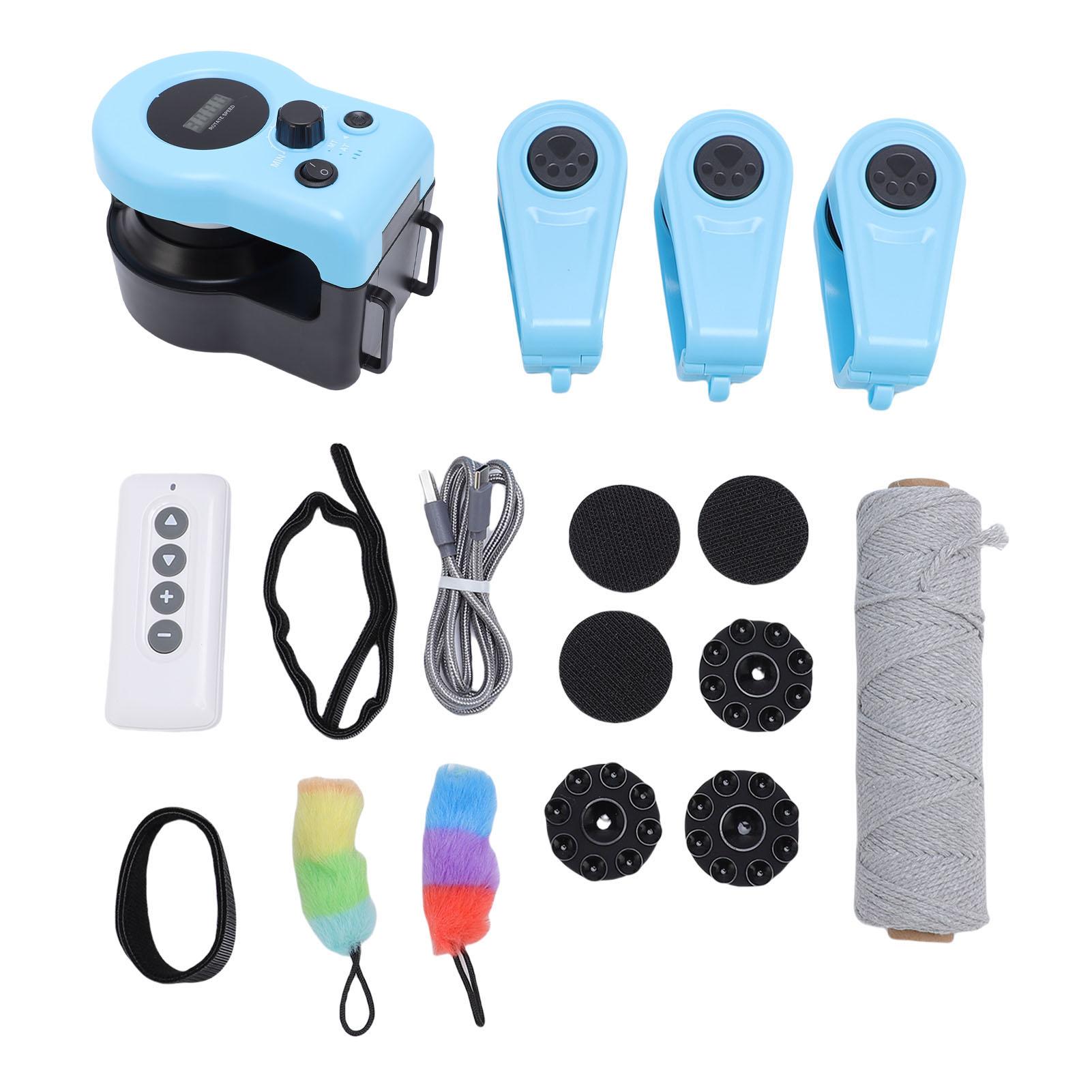 Interactive Cat Toy Remote Control Electric Cat Exercise Toy with Sound for Indoor