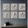 Abstract Figure Sculpture Poster Nordic White Woman Statue Canvas Painting Prints Wall Art Picture for Modern Home Decor Cuadros