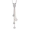 Stylish Long Pendant Sweater Chain For Women With Geometric Design And Crystal Accents