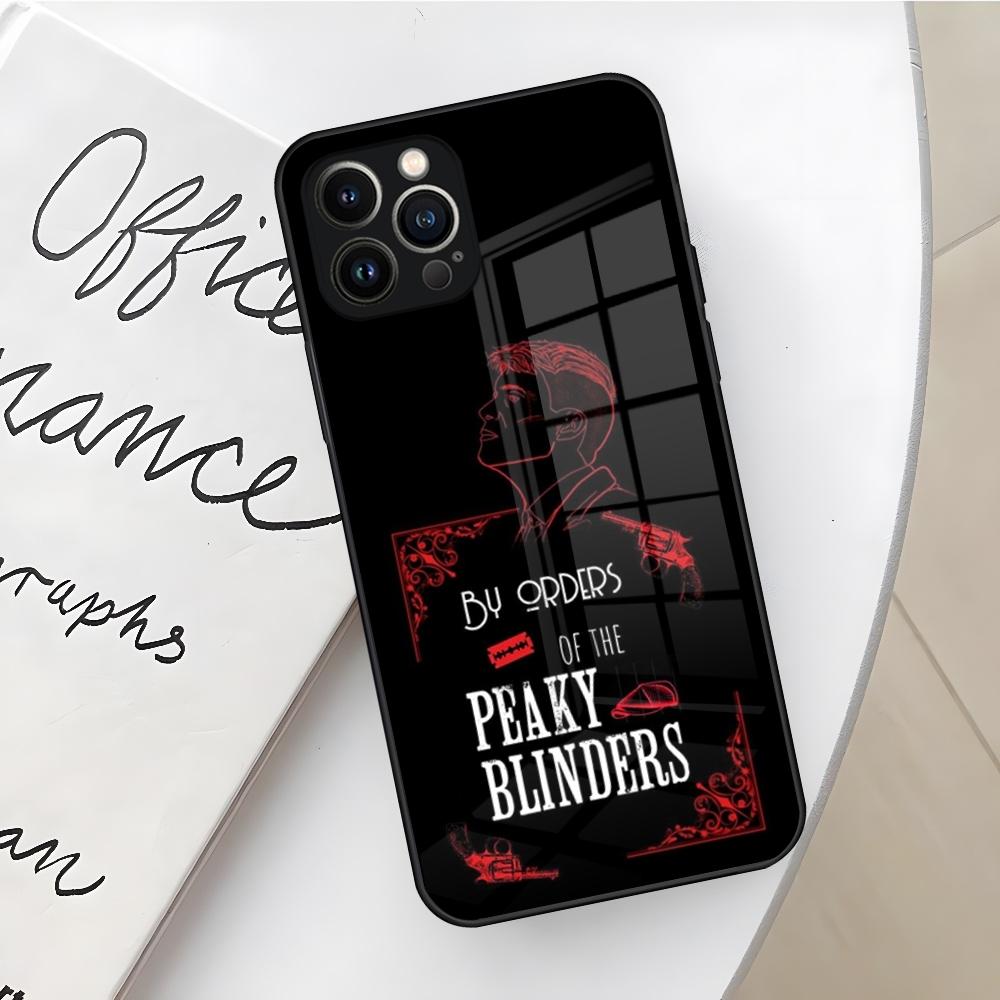 Peaky Blinders Thomas Shelby Phone Case for Iphone 16 15 14 12 11 13 Pro Max Mini X Xr Xs Se 8 Puls glass Cover