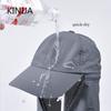 Quick-Dry Sun Hat for Men Women Detachable Shawl Neck Protection Adult Baseball Cap Outdoor Spring Summer Hat