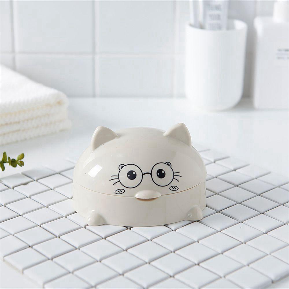 

Душевая комната Тарелка Организация хранения вещей в доме Чехол для ванной комнаты Мыльница Мыльница Коробка для мыла бежевый