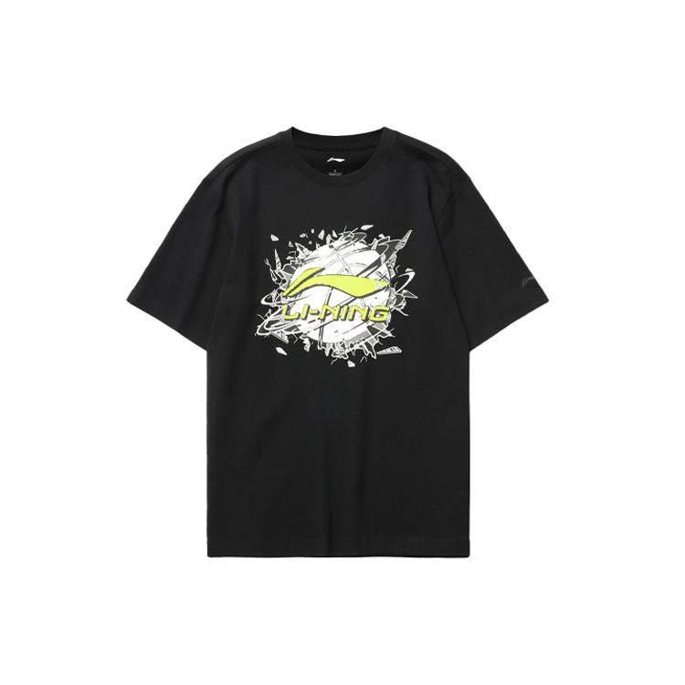 Li Ning Sports Fashion Collection T Shirt Men's Black AHSR405-2