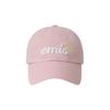 EMIS LETTERING LOGO BALL CAP-PINK