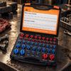 52 Pieces Nut and Bolt Thread Checker Color-Coded for Workshops, Mechanics