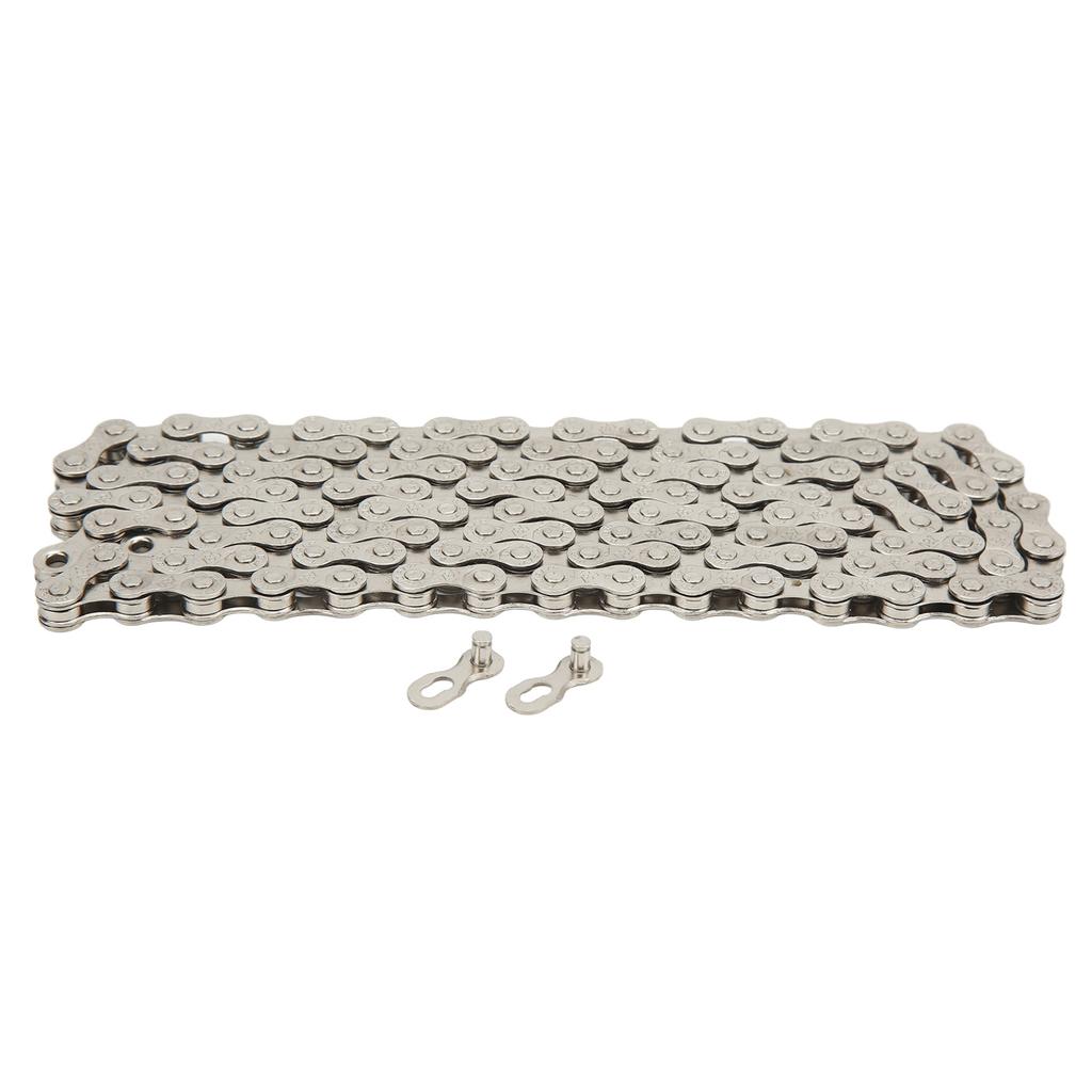 Mountain Bike Chain 8 Speed Bike Chain for 6 7 8 18 21 24 Speed Road Bike Folding Bike 116 Links