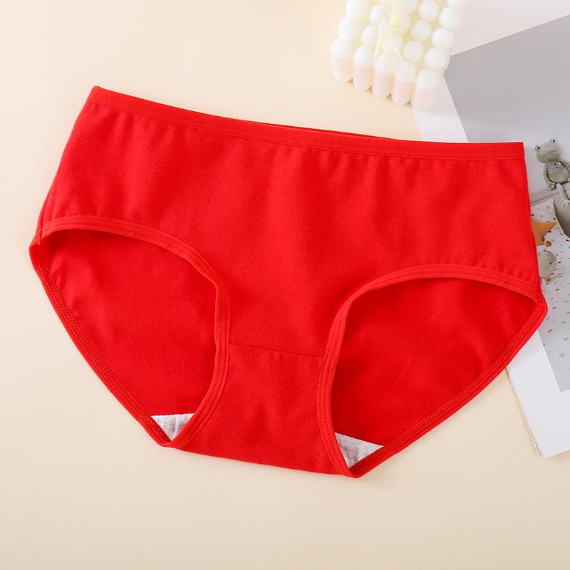 

Женское хлопковое нижнее белье с завышенной талией больших размеров, удобное, дышащее, с ластовицей из хлопка телесного цвета, трусы-слипы для живота и ягодиц для женщин XXL красный