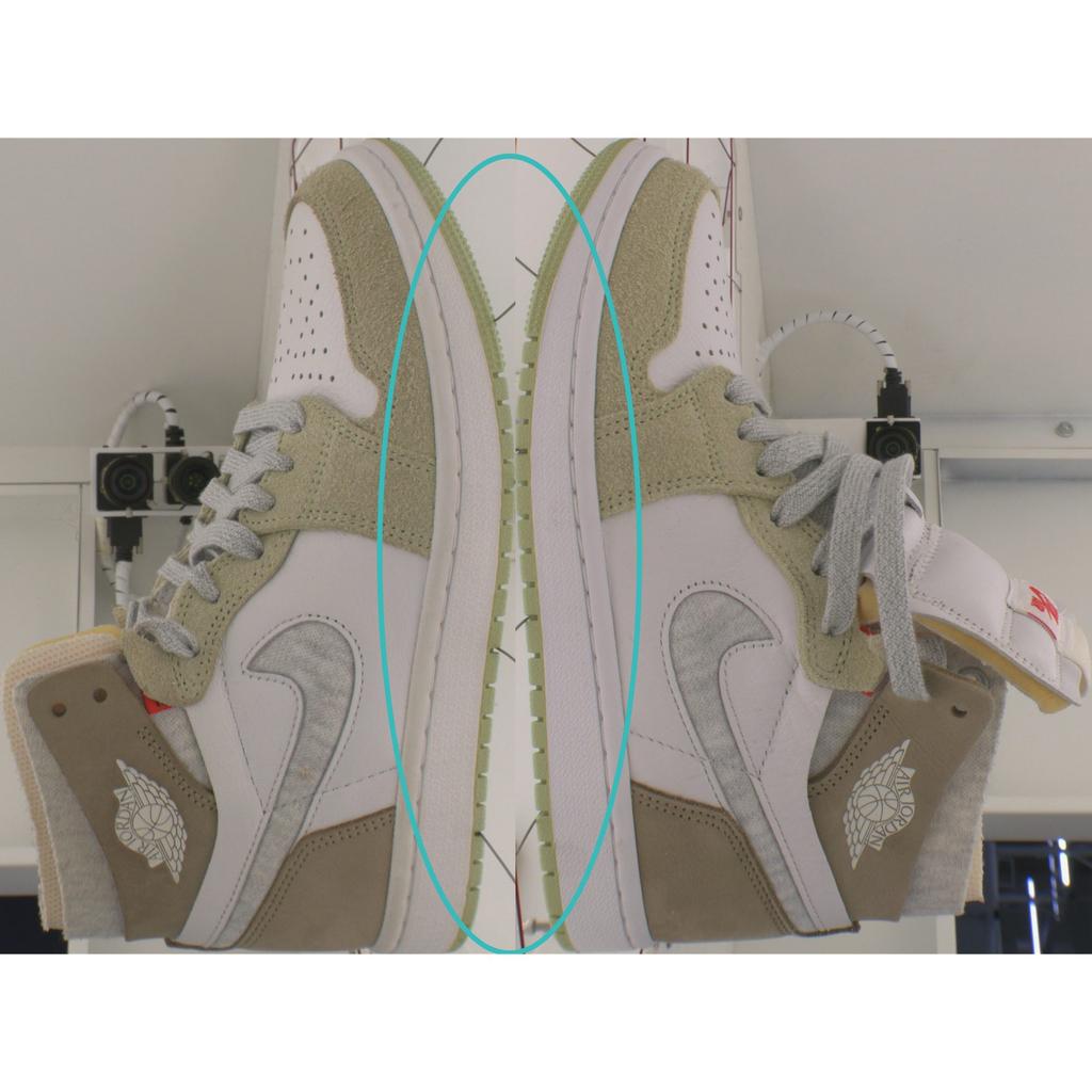 Pre-owned Jordan Air Jordan 1 high zoom air cmft olive aura CT0979-102-P26095664116416