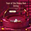 Red String Zodiac Horse Bracelet - Handwoven New Year Gift for Men & Women