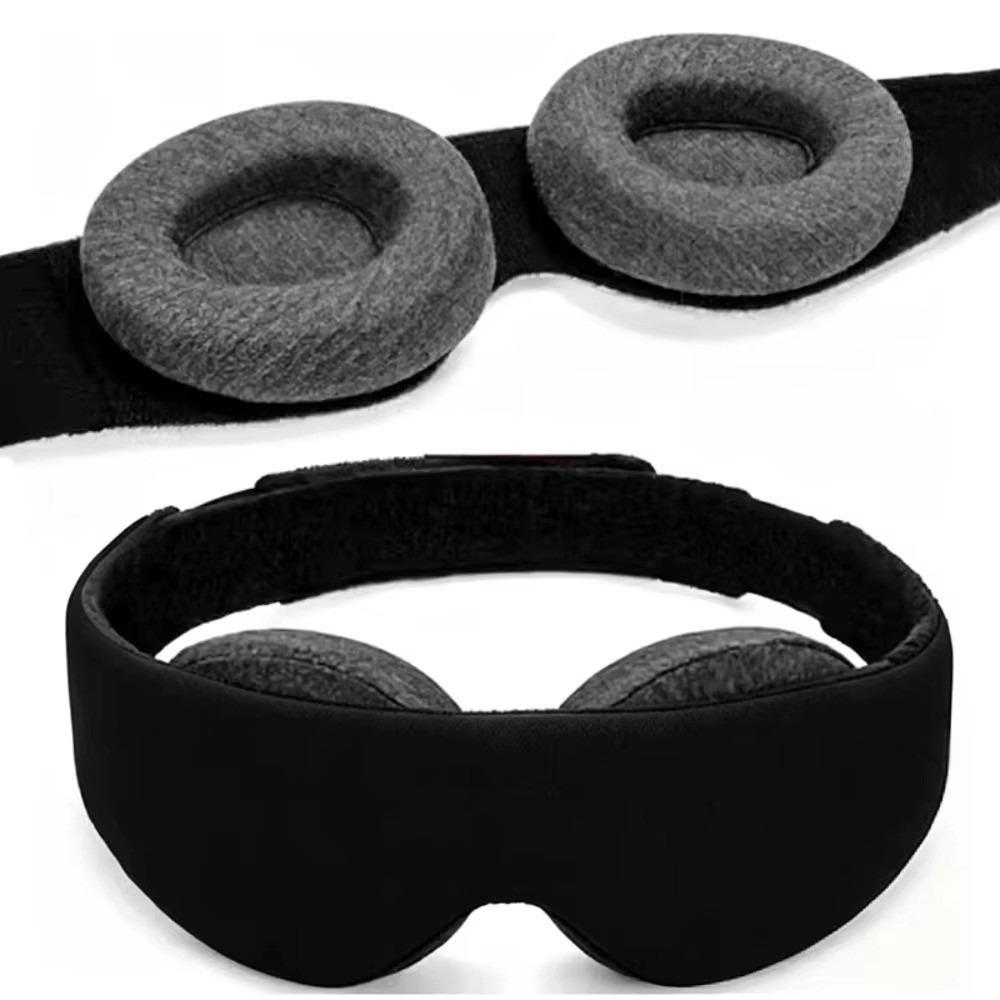 100% Light Blocking 3D Sleep Mask Soft Comfortable Zero Pressure Blindfold Shift Work
