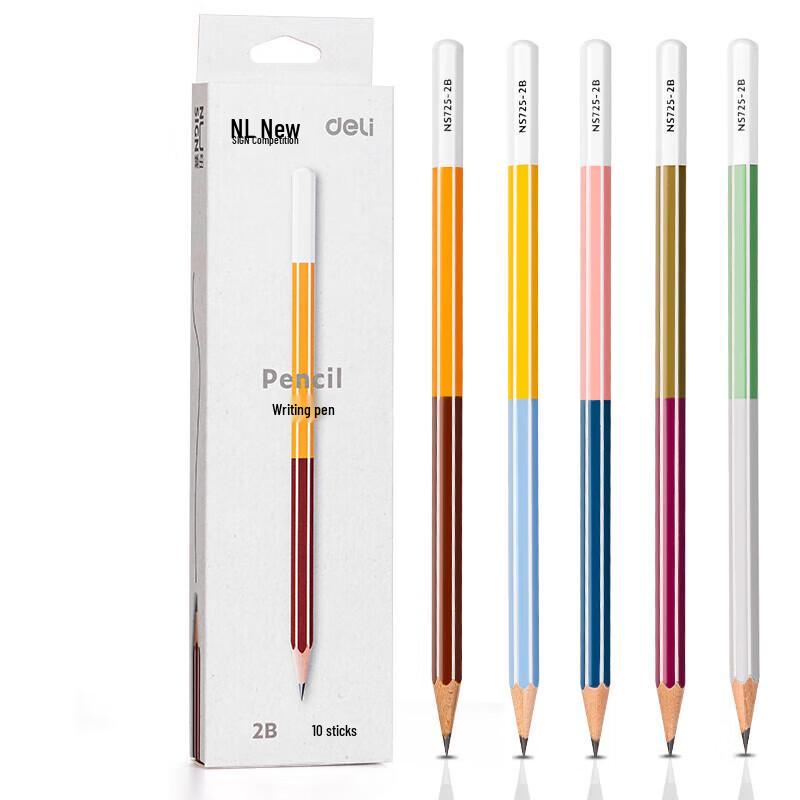 Deli 2B Pencils, 10-Count Box
