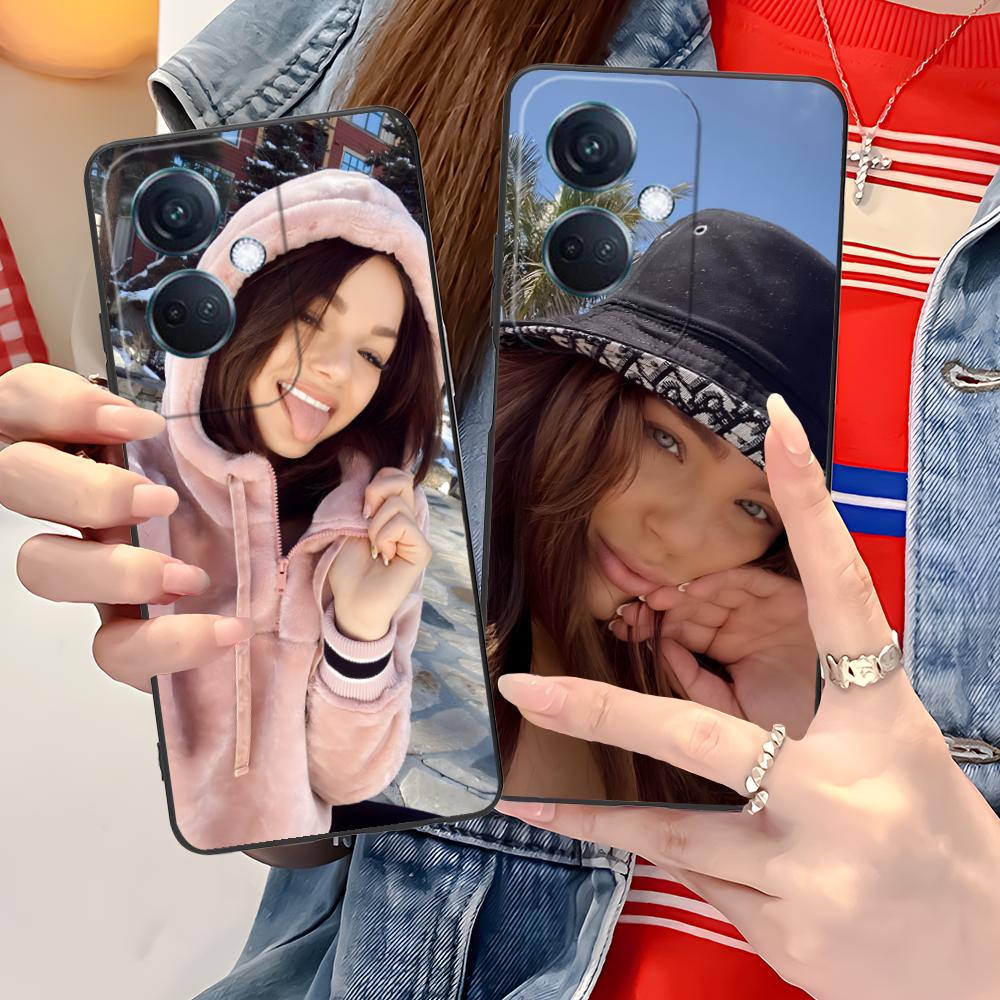 Oana Gergory Mobile Phone Case for OPPO Reno 14 13 12 11 10 9 8 7 6 5 F T Pro 5G Colorful Printing Cover Cover Luxury Cellphones