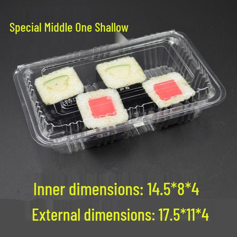 Sushi, Roast Duck, Pastry & Fruit Takeaway Box Set with Free Shipping & 100 Rubber Bands