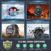 Military Smart Watch 1000MAH Super Endurance Bluetooth Call GPS Compass Barometric Altimeter 10ATM Waterproof Sports Smartwatches Men