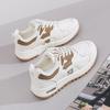 College Style Sports Shoes Women's Spring New Versatile Fashion Running White Shoes Casual Dad Shoes