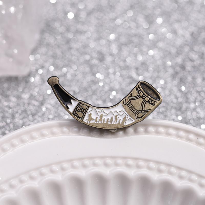 Smaltované odznáčky Westernová fantasy novela Vlastní filmové brože Odznáčky na klopu Šperky Dárek pro fanoušky přátele