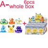 12Pcs Pokemon Action Figure Blind Box Pikachu Anime Models Desktop Decoration Kids Gift