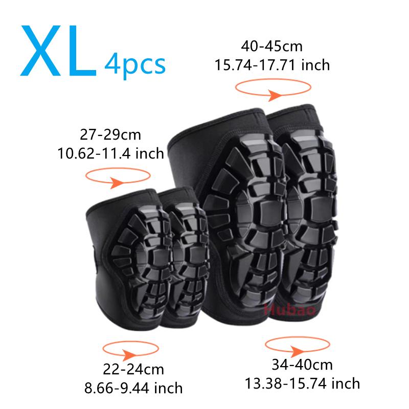 Children's Adults Soft Knee Pads Elbow Padst Roller Skates Balance Bicycle Riding Ski Outdoor Sports Safety Protective Gear