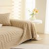 Plush Sofa Cover Autumn Winter Full Coverage Wrap-Around Sofa Sheet Cover Protector Simple Design