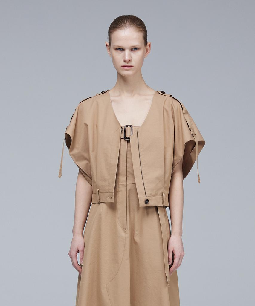 Mmam Trench Pants Detail Zip-Up